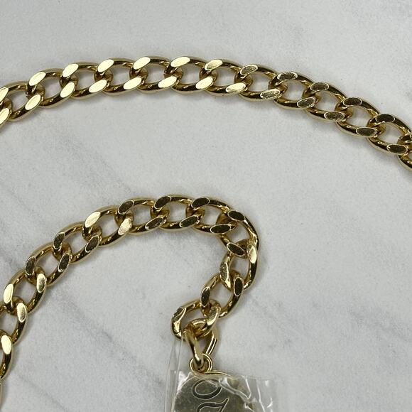 Zenith Angel Gold Tone Chain Belt Y2K Festival NWT Medium (M) ✨ - Picture 6 of 13